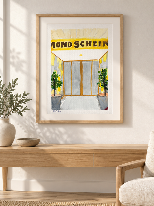 Mondschein - ein einladender Eingang